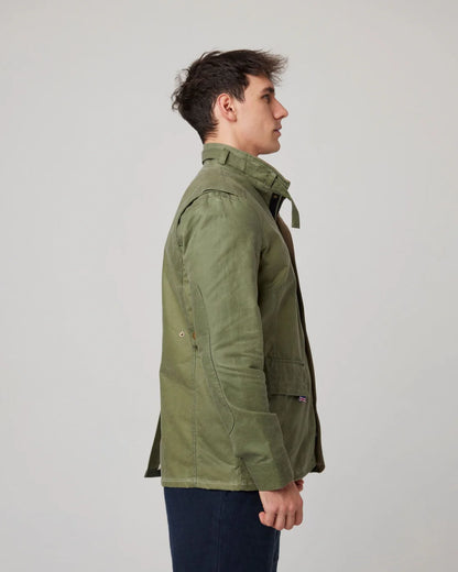 Peregrine | La veste en coton ciré ''Bexley'' - Sage