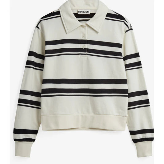 MINIMUM | Polo 'Bianca' |Noir