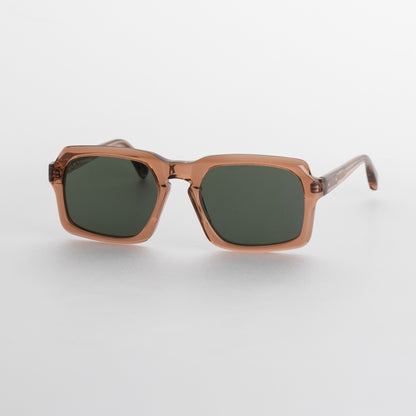 Steve McQueen Eyewear | Les lunettes de soleil ''BRENTWOOD''  - Crystal Caramel