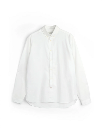 Oliver Spencer | Chemise à manches longues Oxford "brook" - Blanc de brecon