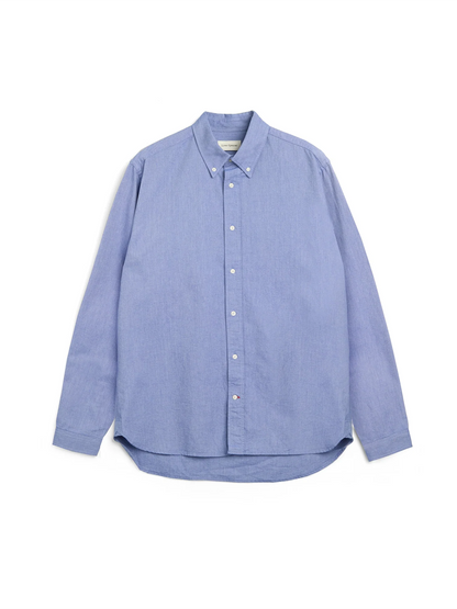 Oliver Spencer | Chemise à manches longues "brook" - Bleu Mckenzie