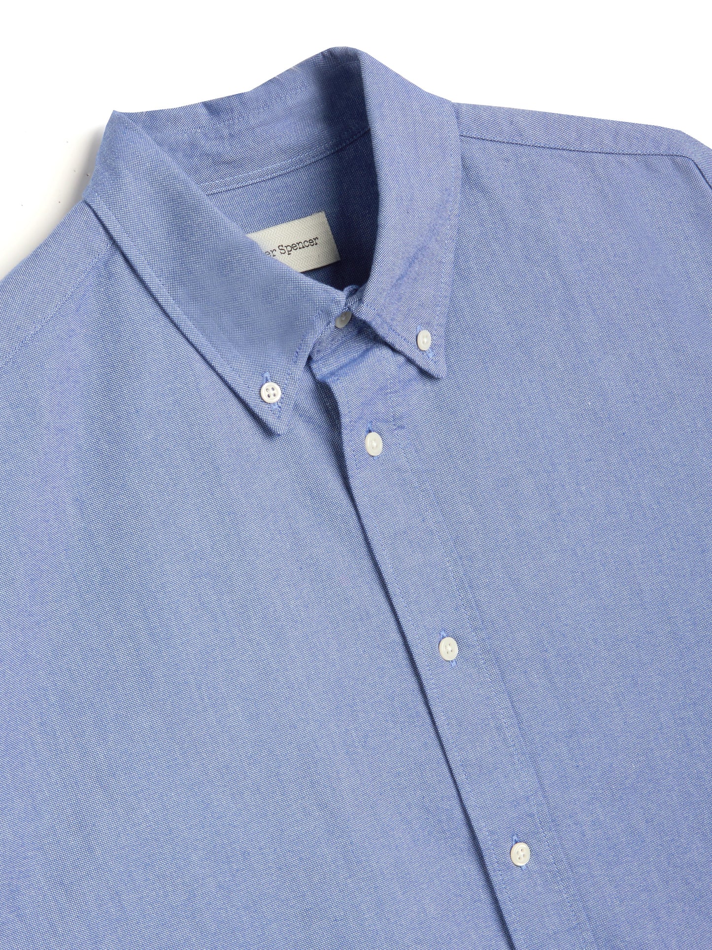 Oliver Spencer | Chemise à manches longues "brook" - Bleu Mckenzie