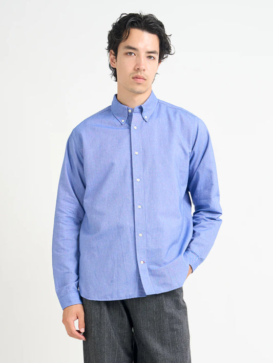 Oliver Spencer | Chemise Brook - Mckenzie Blue