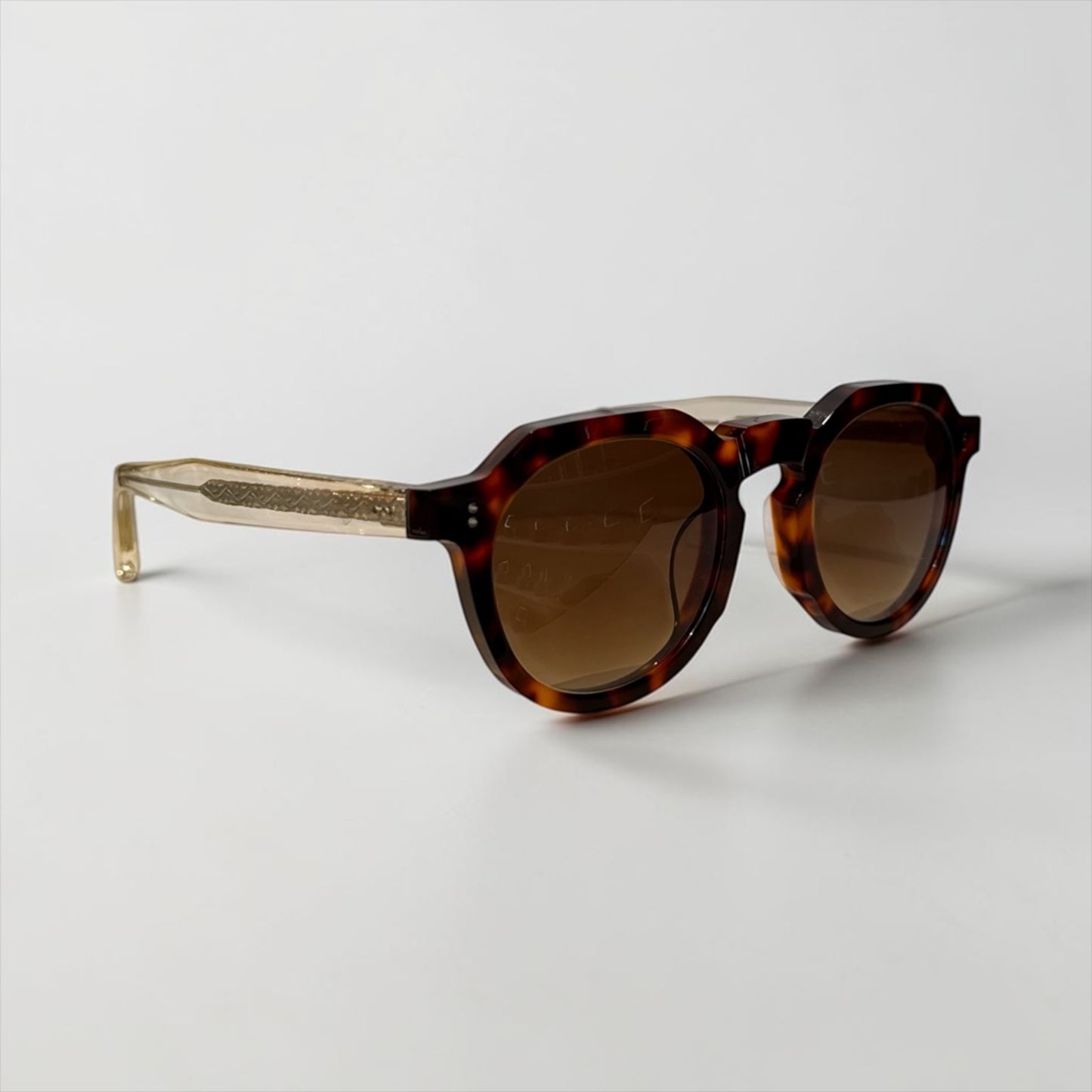 OLC Optics | Lunettes de soleil "WILLIAM" - Brun tortoise / Brun