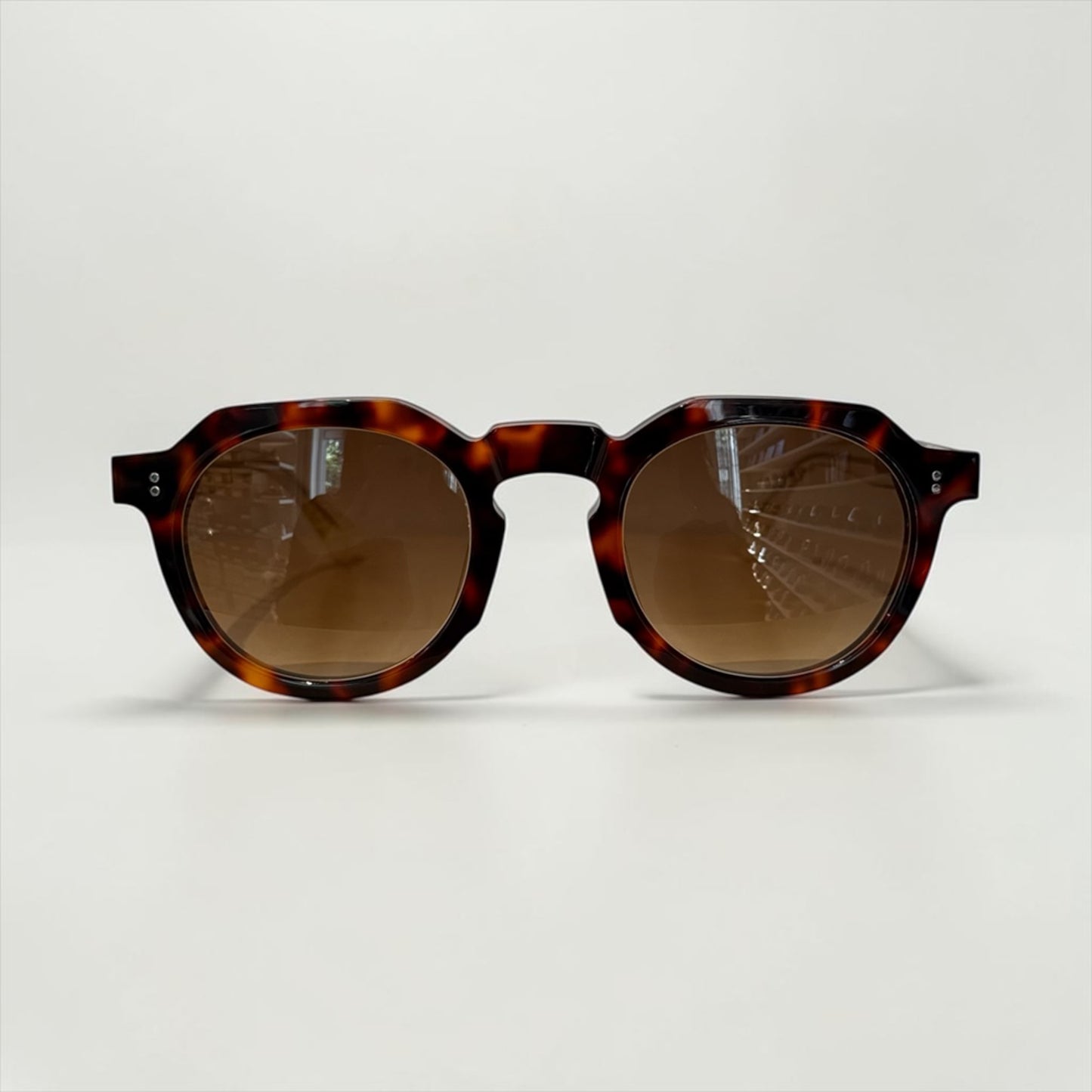 OLC Optics | Lunettes de soleil "WILLIAM" - Brun tortoise / Brun