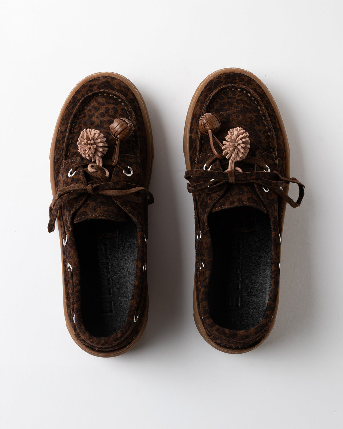 D.A.T.E. | Chaussures en motif léopard "Caletta" - Brun léopard