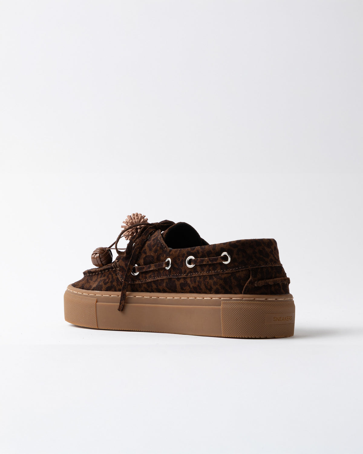 D.A.T.E. | Chaussures en motif léopard "Caletta" - Brun léopard