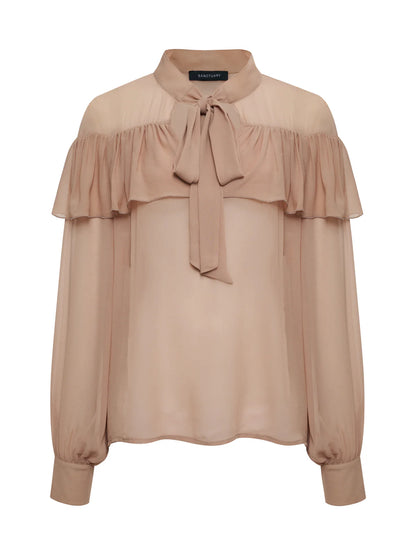 Sanctuary | Blouse "Fade Into You"- Vieux rose