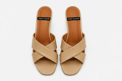 Angel Alarcon | Chaussure ''Elodia''| Beige