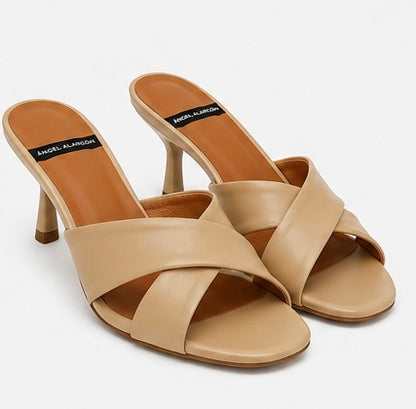 Angel Alarcon | Chaussure ''Elodia''| Beige