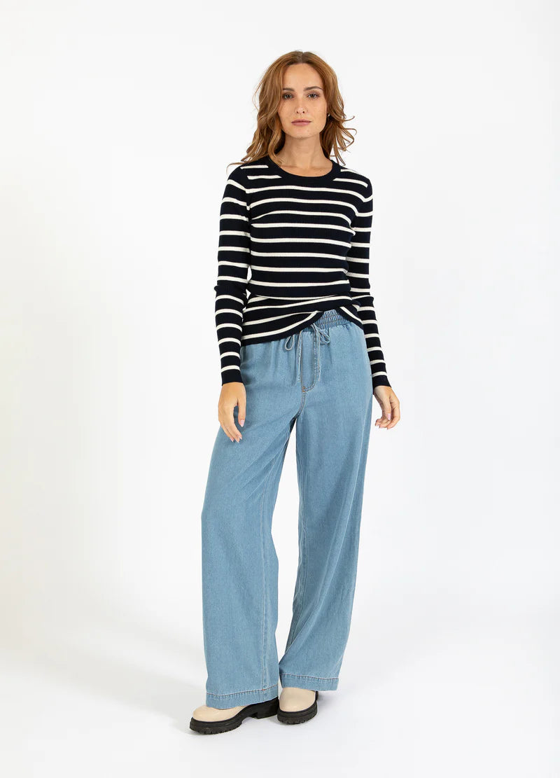 Coster Copenhagen | Top manches longues "ELENA" - Marin