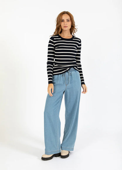 Coster Copenhagen | Top manches longues "ELENA" - Marin