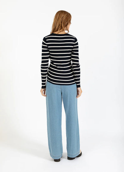 Coster Copenhagen | Top manches longues "ELENA" - Marin