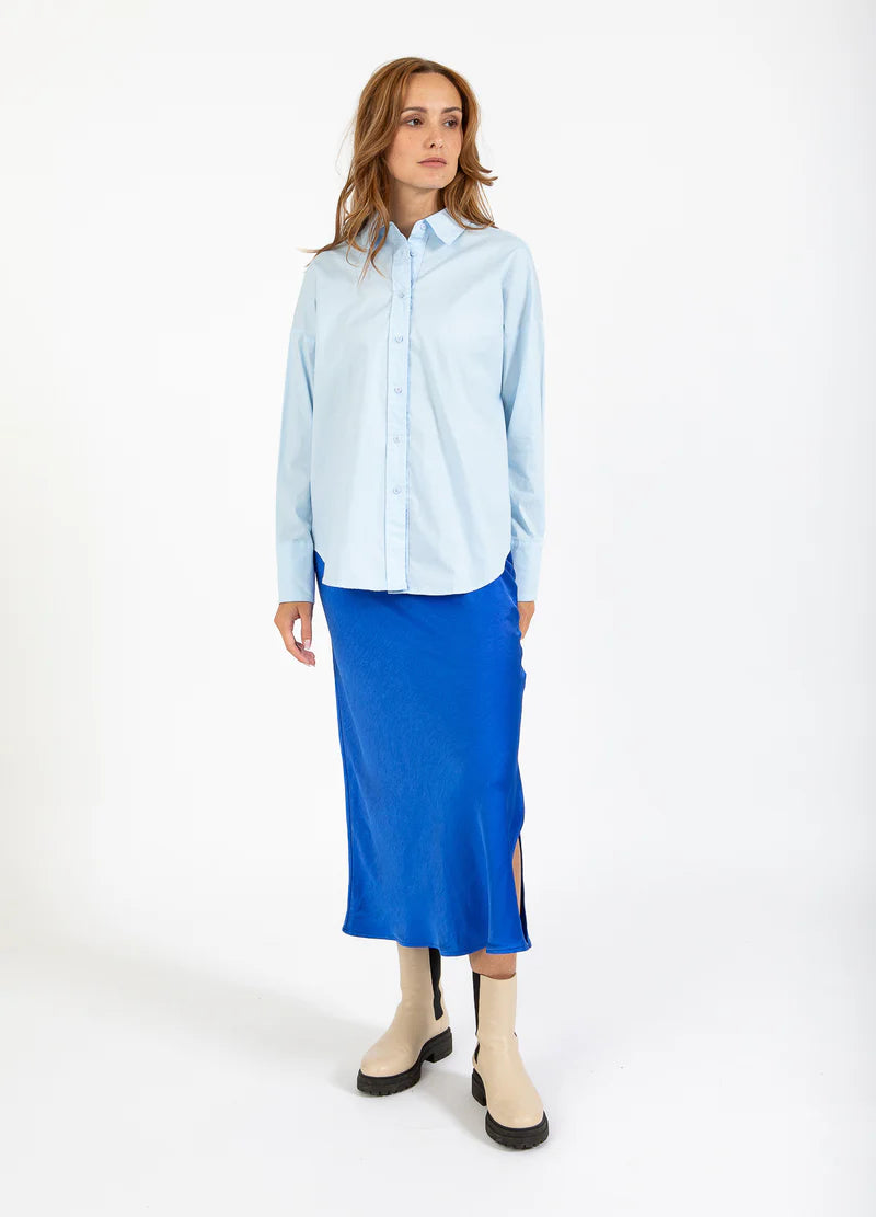 Coster Copenhagen | Chemise "MILLIE" - Bleu