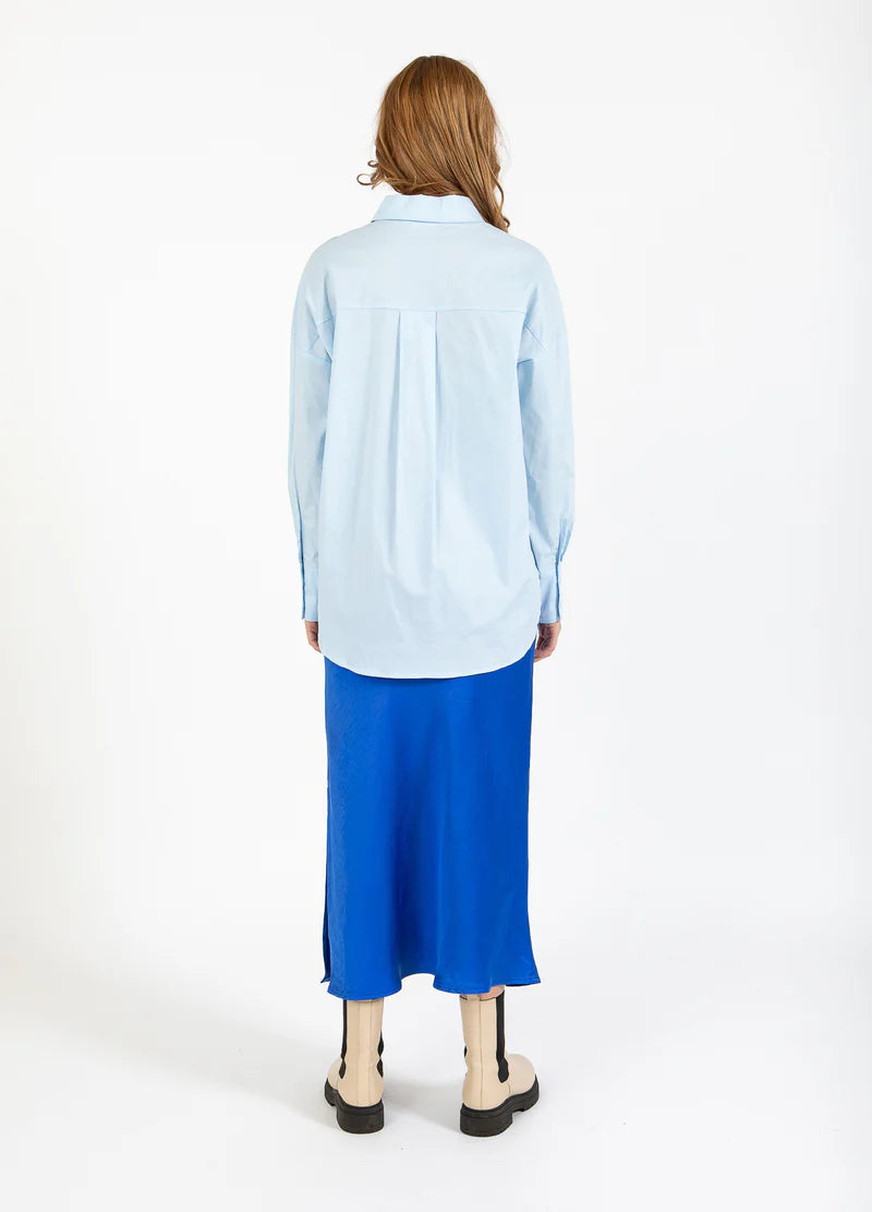 Coster Copenhagen | Chemise "MILLIE" - Bleu