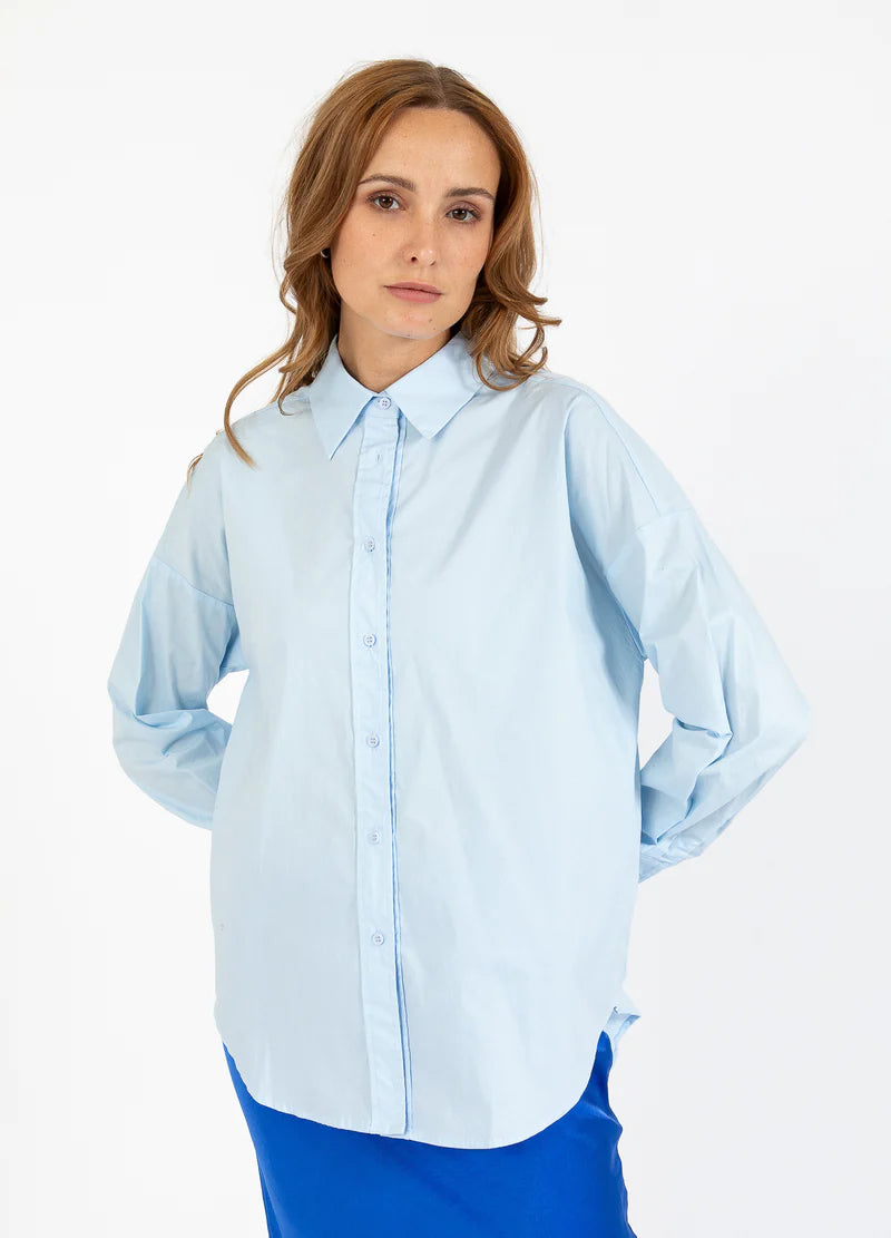 Coster Copenhagen | Chemise "MILLIE" - Bleu