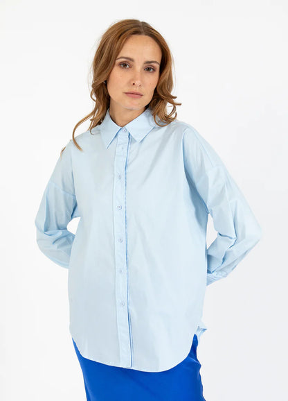 Coster Copenhagen | Chemise "MILLIE" - Bleu