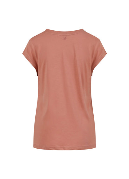 Coster Copenhagen | Tee Shirt col rond - Corail