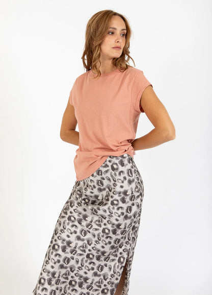 Coster Copenhagen | Tee Shirt col rond - Corail