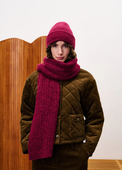 FRNCH | Echarpe "Corydalis" - Bordeaux