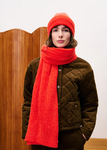 FRNCH | Echarpe "Corydalis" - Tangerine