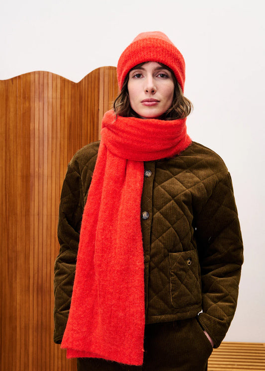 FRNCH | Echarpe "Corydalis" - Tangerine