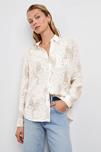Rails | Chemise "CHARLI" - Motif léopard
