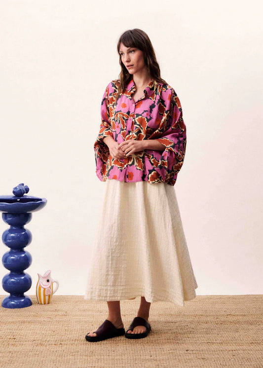 FRNCH | Jupe ''Cloudia'' -  Beige
