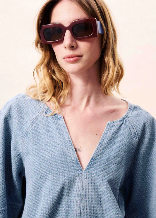 FRNCH | chemise ''Citrine'' -  Bleu Claire