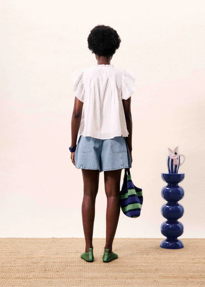 FRNCH | Short ''Khoi'' -  Bleu Claire