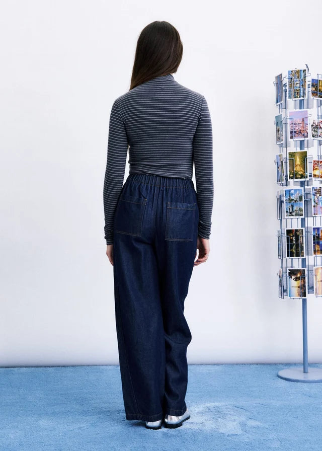 FRNCH | T-shirt à manches longues "Odori" - Gris