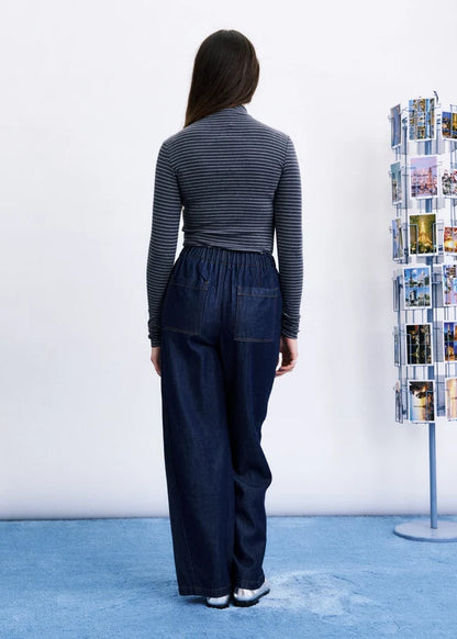 FRNCH | T-shirt à manches longues "Odori" - Gris