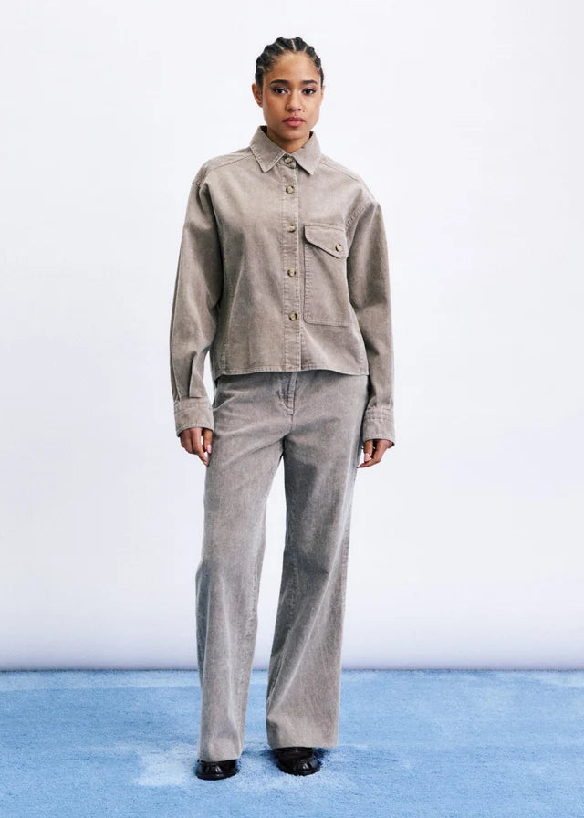FRNCH | Chemise à boutons "Gazi" - Gris