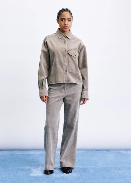 FRNCH | Chemise à boutons "Gazi" - Gris