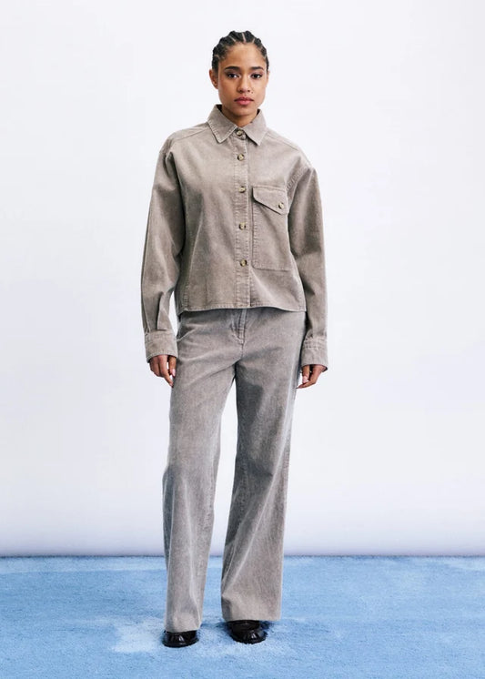 FRNCH | Chemise à boutons "Gazi" - Gris