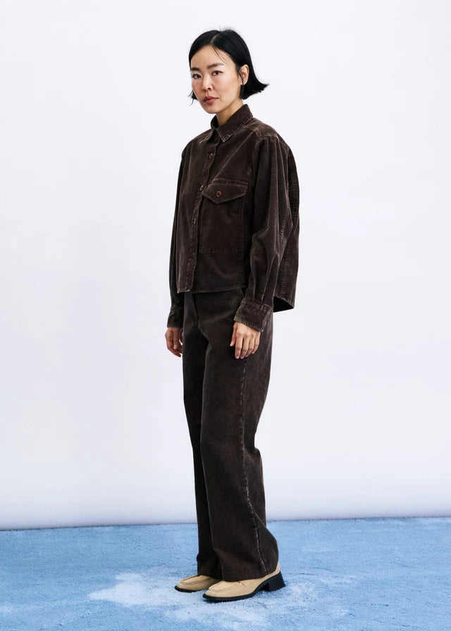 FRNCH | Chemise à boutons "Gazi" - Ochre