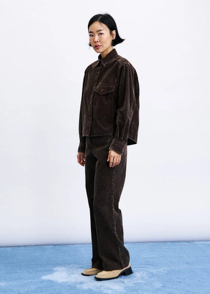 FRNCH | Chemise à boutons "Gazi" - Ochre