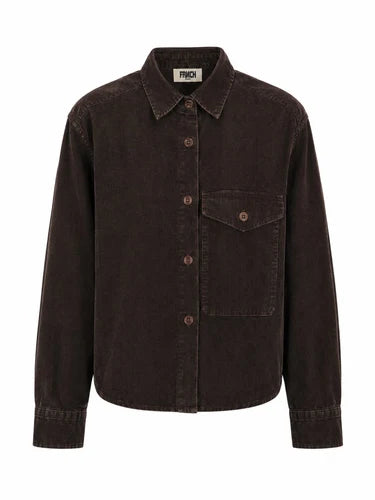 FRNCH | Chemise à boutons "Gazi" - Ochre