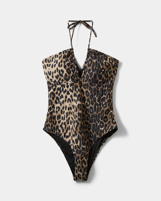 SOFIE SCHNOOR | Maillot de bain ' Chelle'- Imprimé Léopard