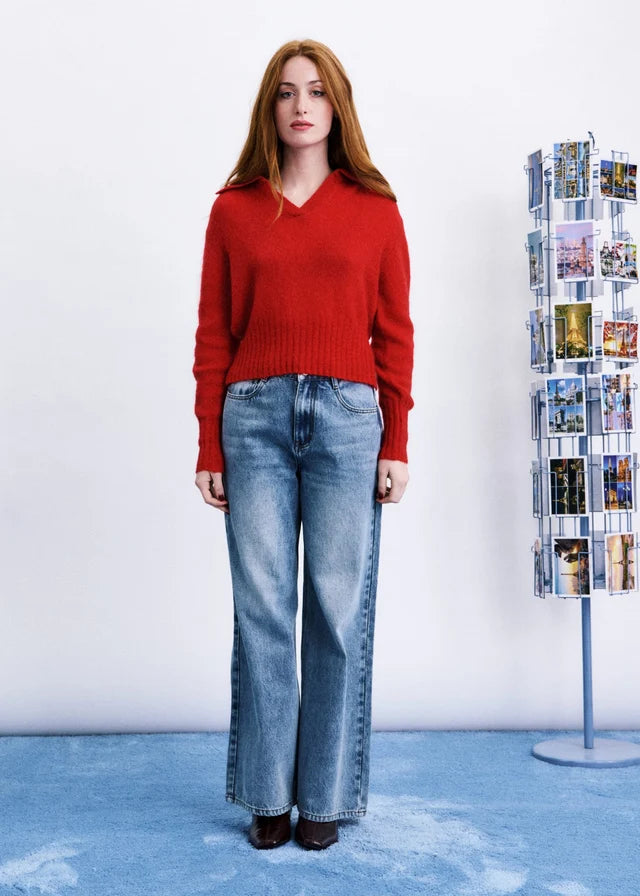 FRNCH | Polo "Mirai" - Rouge