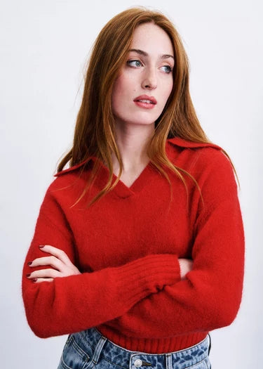 FRNCH | Polo "Mirai" - Rouge