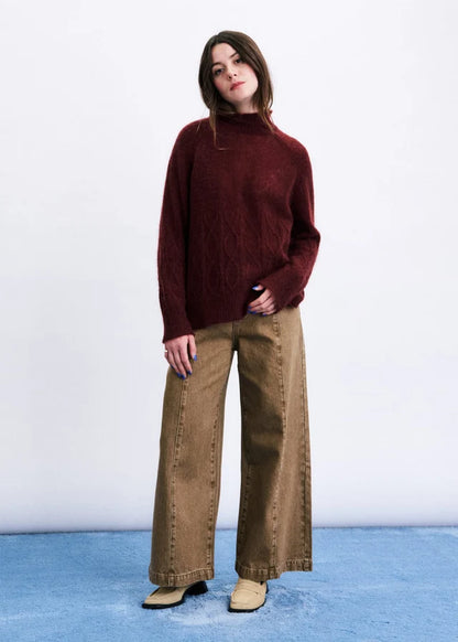FRNCH | Pull "Nachi" - Marron glace