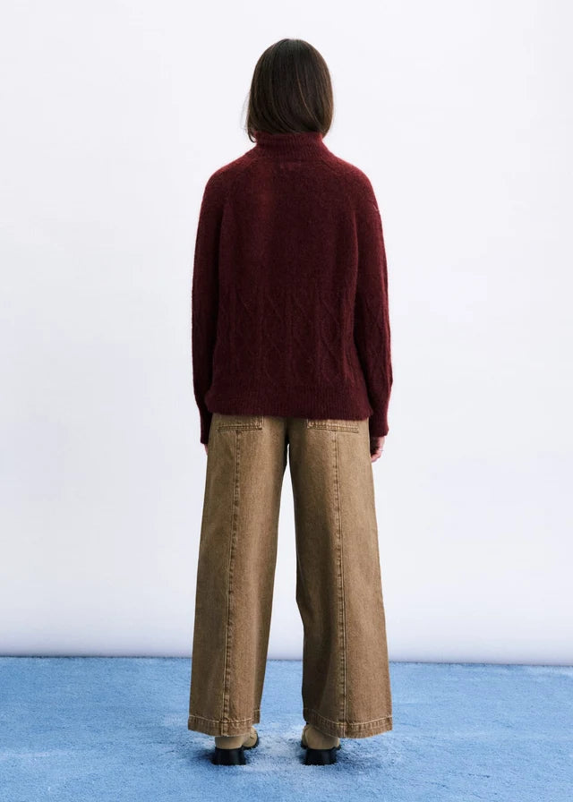 FRNCH | Pull "Nachi" - Marron glace