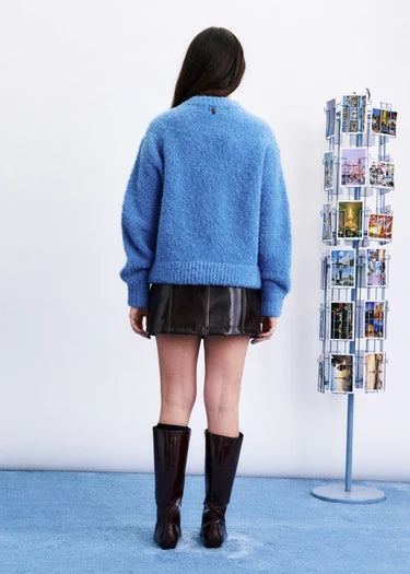 FRNCH | Cardigan "Syros" - Bleu lavande