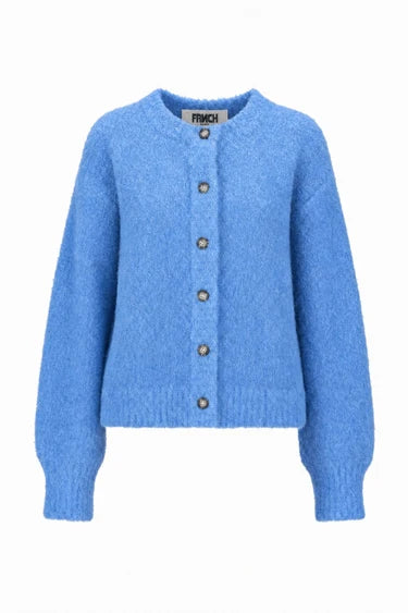FRNCH | Cardigan "Syros" - Bleu lavande