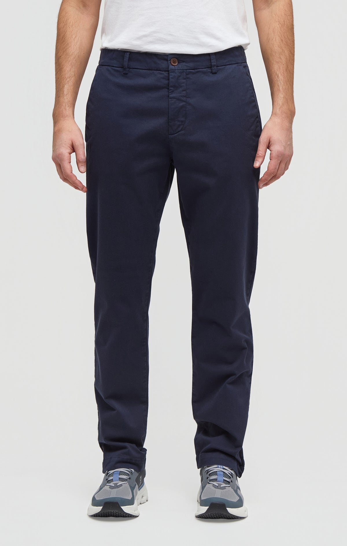 C.O.F. Studio | Chino confort "City" - Bleu marin