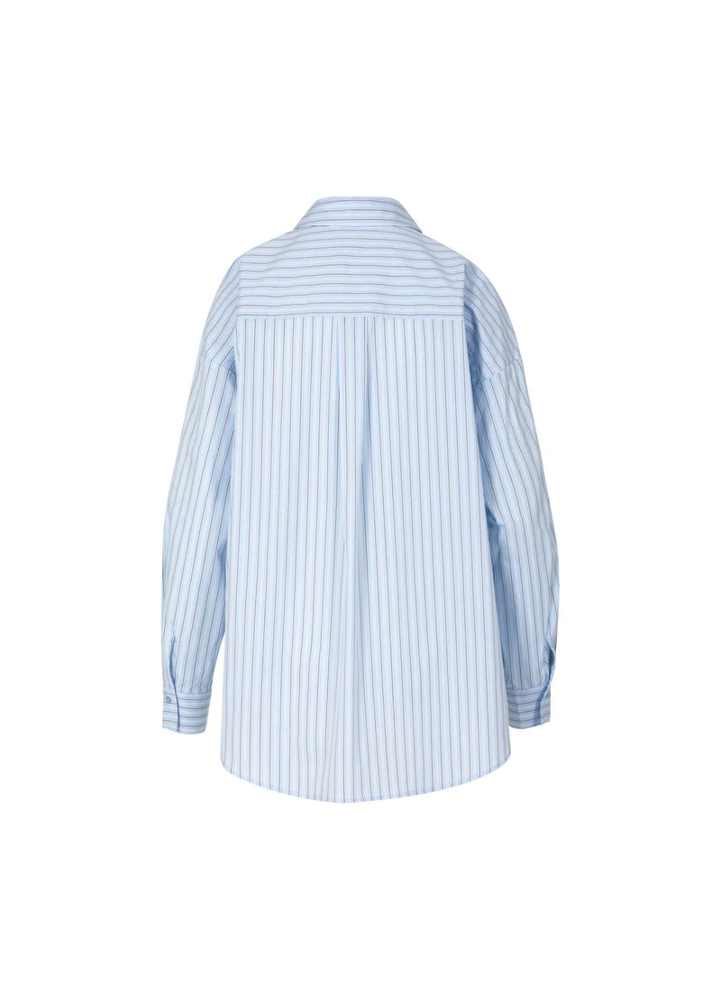Coster | Chemise à rayures bleues