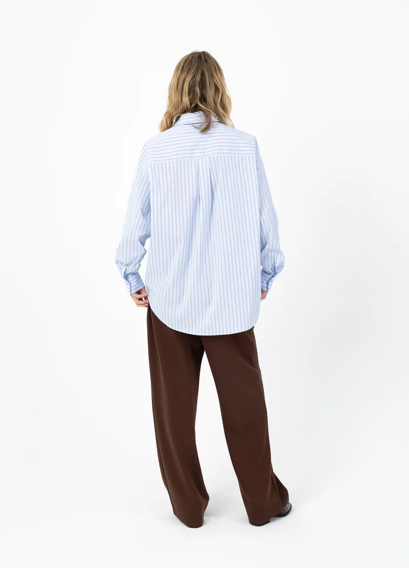 Coster | Chemise à rayures bleues