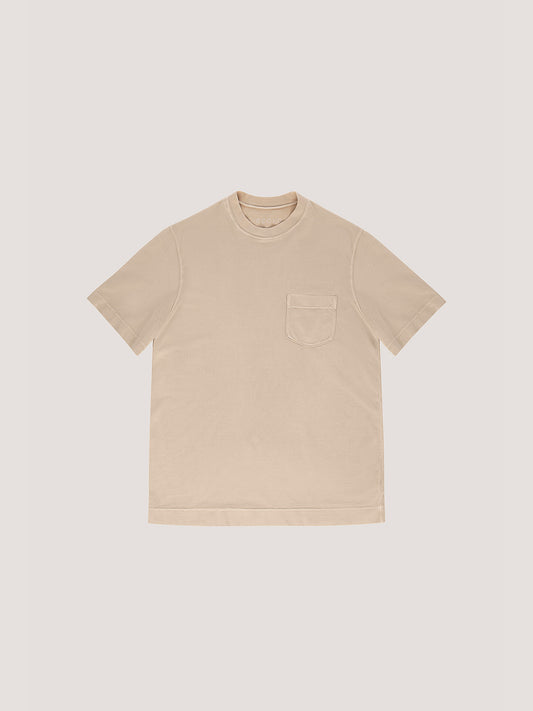 Circolo |  T-shirt en coton - Beige
