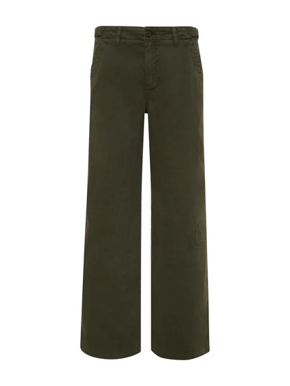 Sanctuary | Pantalon en Lin - Vert kahki
